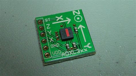 adxl3xx accelerometer